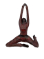 Preview: Bronze-Skulptur Yoga "Barbara"  by Hamidou